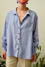 Lavender Linen Top