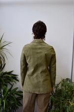 Green Suede Shacket