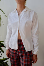 Designer Monogrammed Button Up