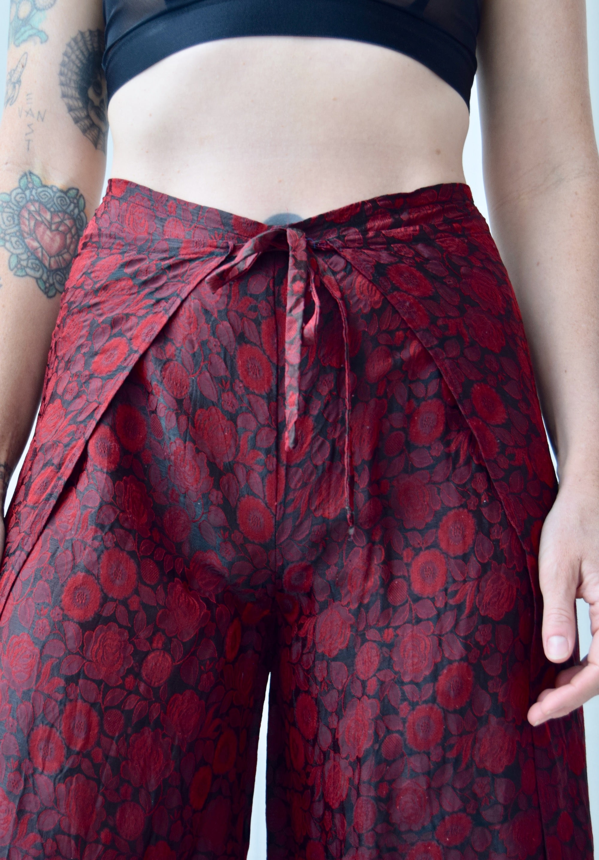 Brocade Silk Beach Wrap Pants – Community Thrift and Vintage