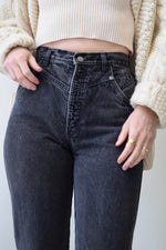 Charcoal Western Style Jeans
