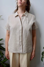 Basic Linen Button Up