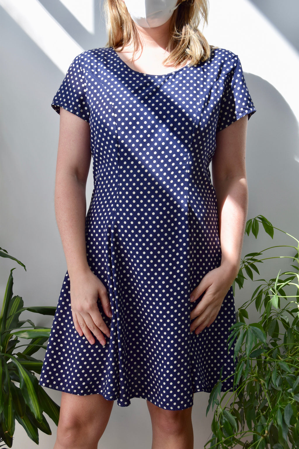 Nineties "GAP" Polka Dot Rayon Dress