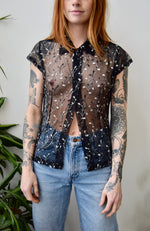 Mesh Botanical Top