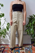 Khaki Vintage Military Pants