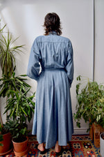 Vintage Kamali Chambray Dress