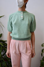 Minty Spring Sweater