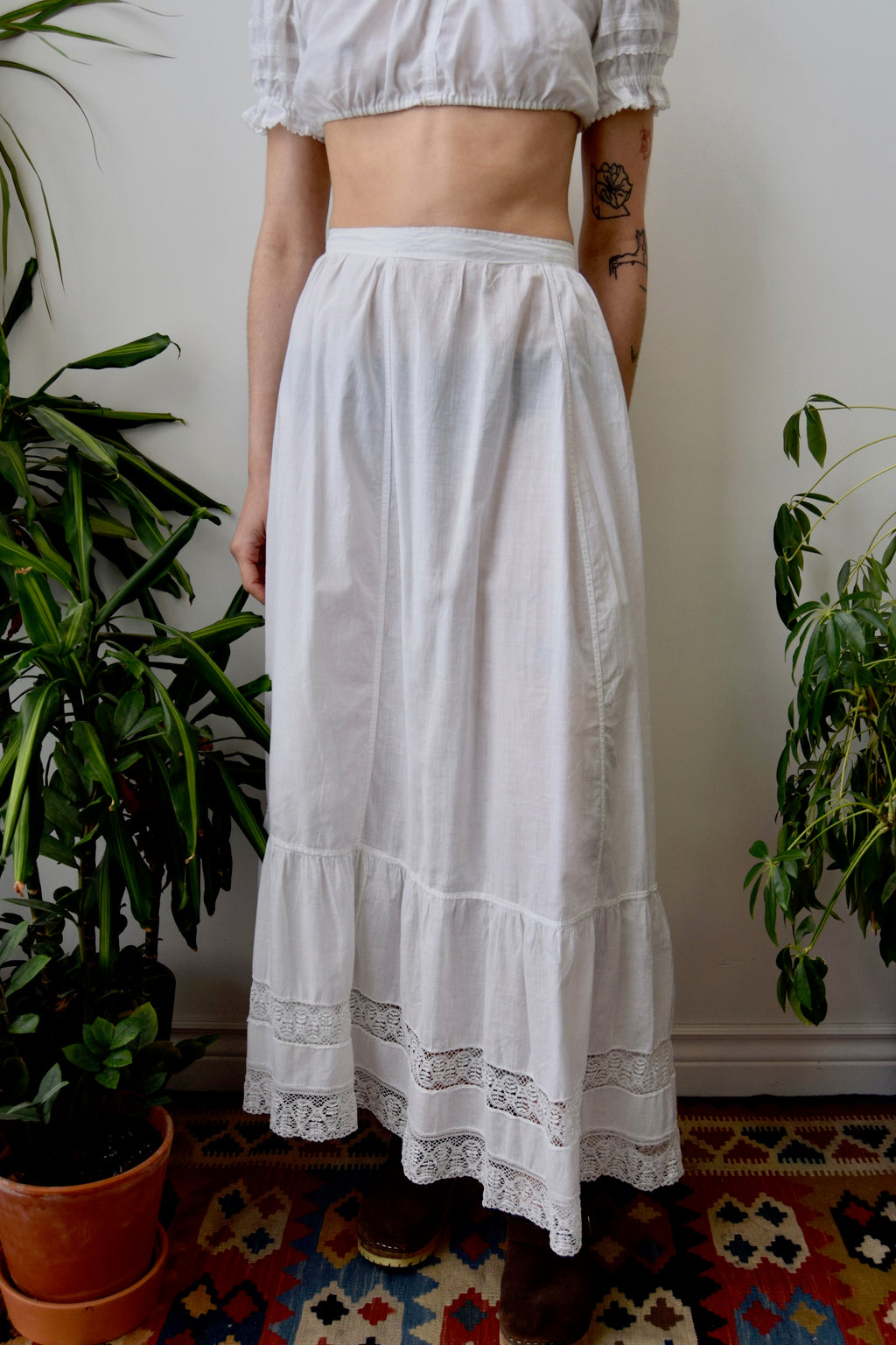 Cotton Petticoat Summer Skirt