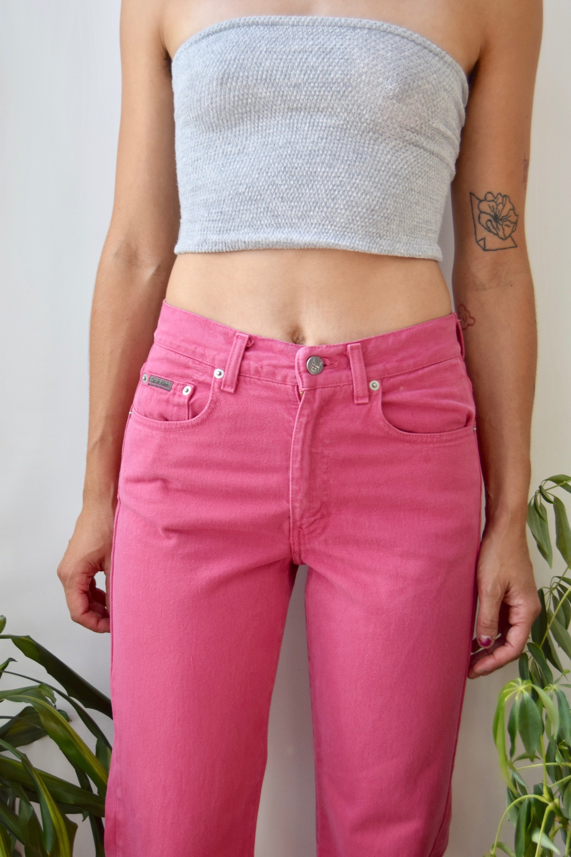 Bubblegum Pink CK Jeans