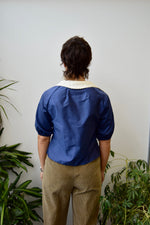 Fifties Puff Sleeve Blouse