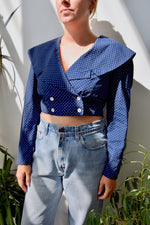 Eighties Polka Dot Bolero