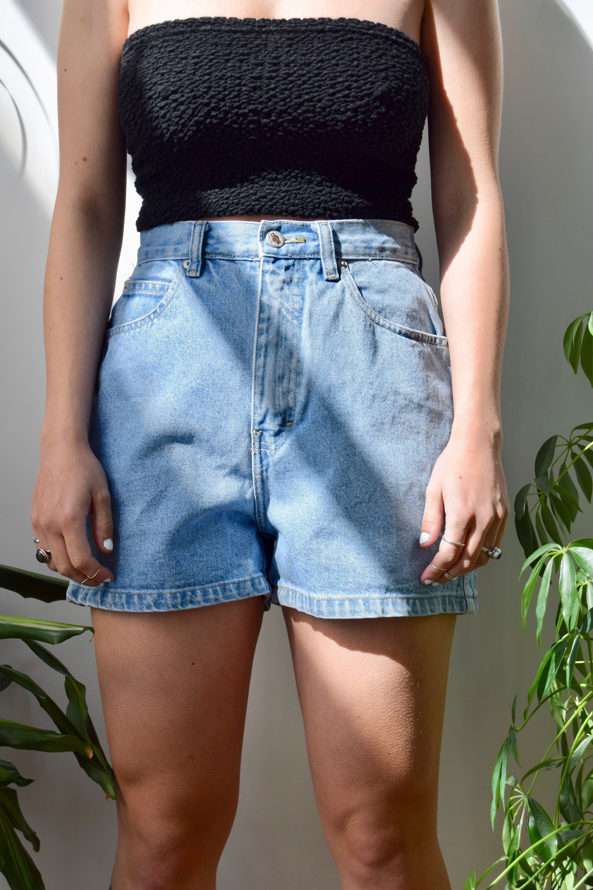 Nineties "Femme Fatale" Denim Shorts