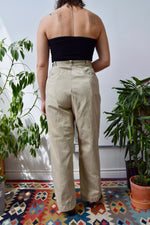 Khaki Vintage Military Pants