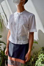 Fifties "Mary Lou" Hand Embroidered Blouse