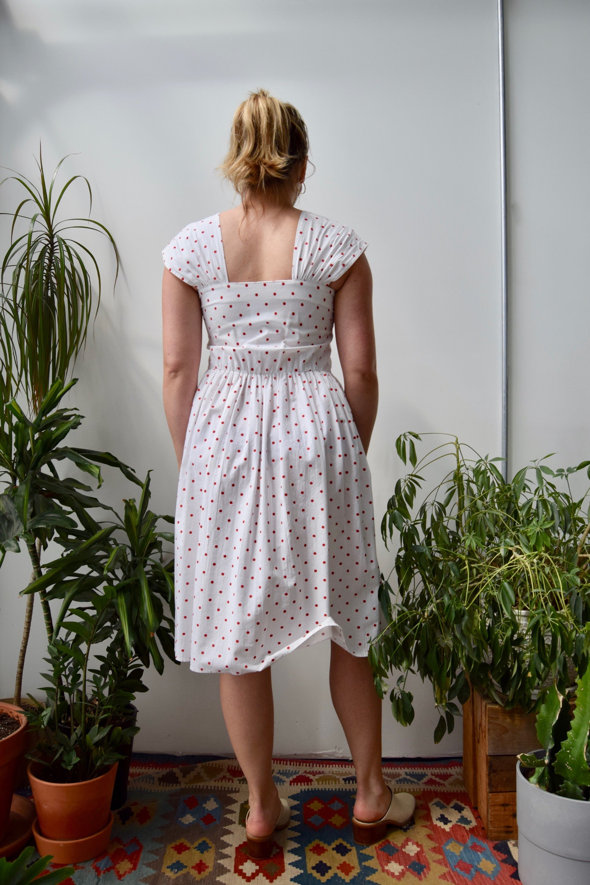 Eighties Polka Dot "California Girl" Dress