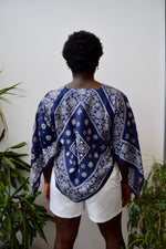 70s Fast Color Bandana Top