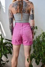 Bubblegum Denim Shorts