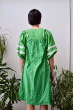 Seventies Puff Sleeve House Dress