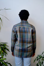 90s RL Wool Plaid Button Up