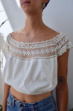 Antique Ivory Cotton Corset Cover