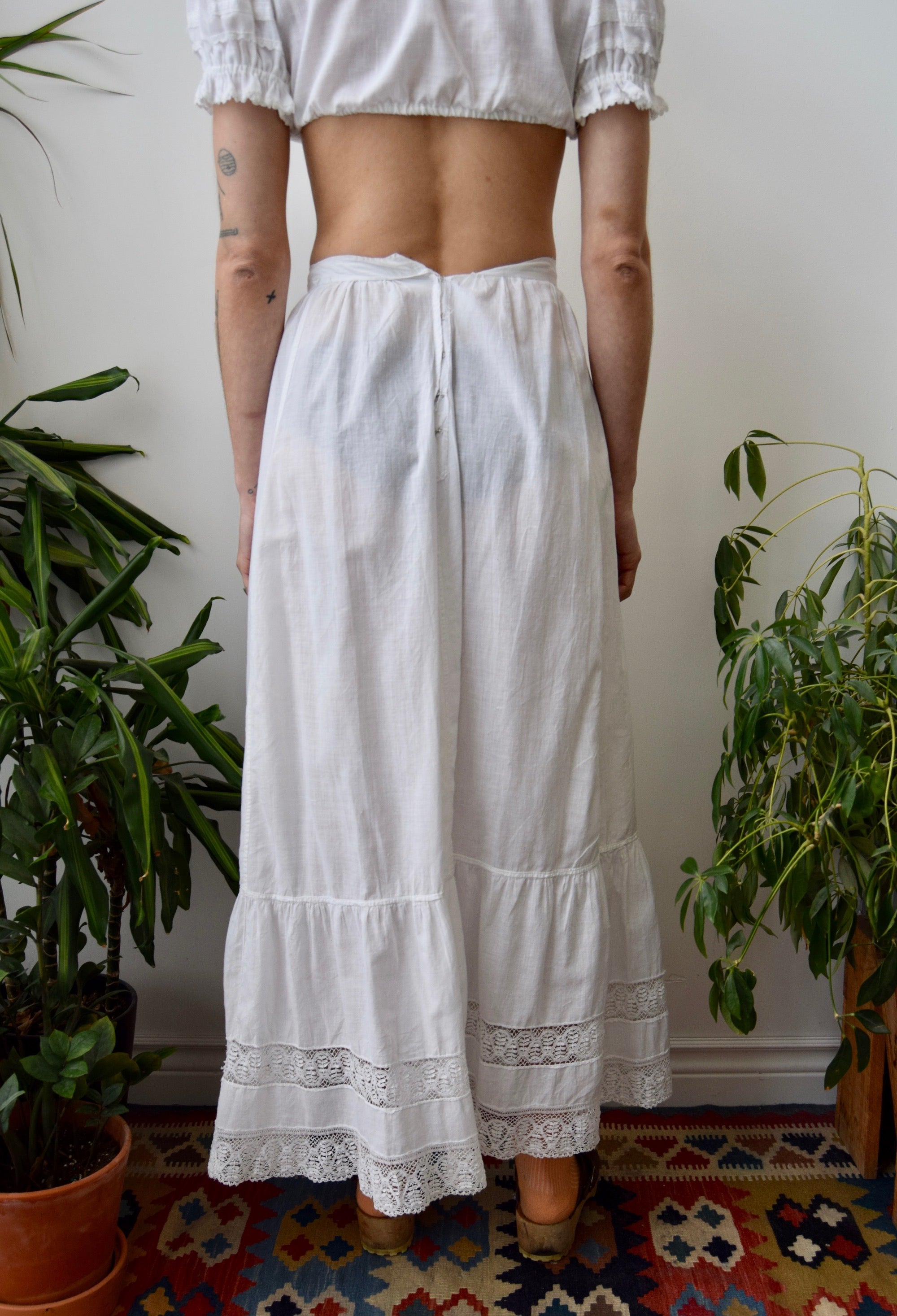 Cotton Petticoat Summer Skirt