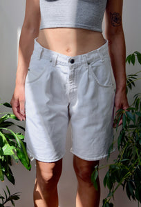 White Silver Tab "Loose" Shorts