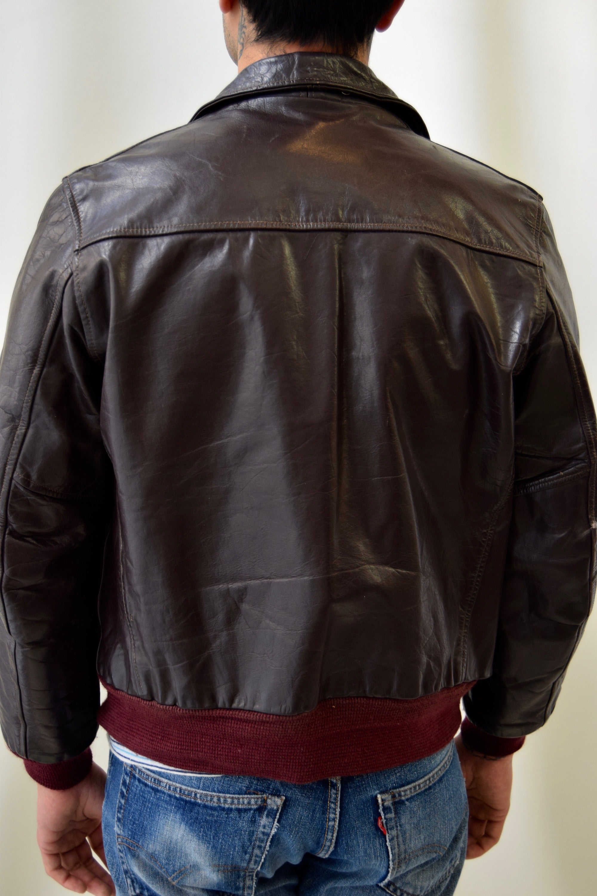 40's/50's Julesons of Boston Horsehide Leather Jacket