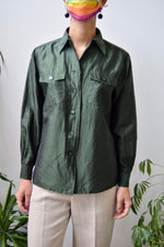 Evergreen Designer Silk Top