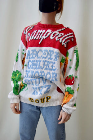 Campbell's Soup Novelty Sweater