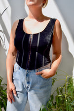 Vintage "Le Chateau" Bustier Top