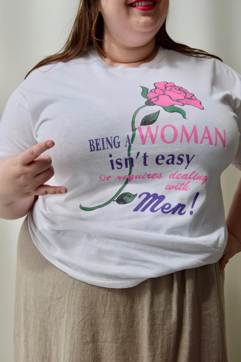 "Being A Woman Isn't Easy" Tee