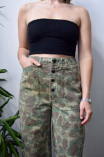 Reversible Vintage Camo Pants