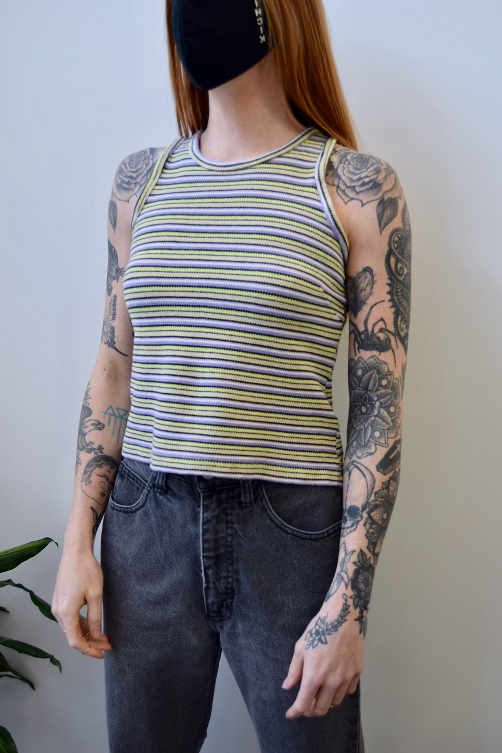 'No Boundaries' Striped Tank Top