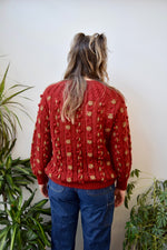 Mohair Flower Sweater