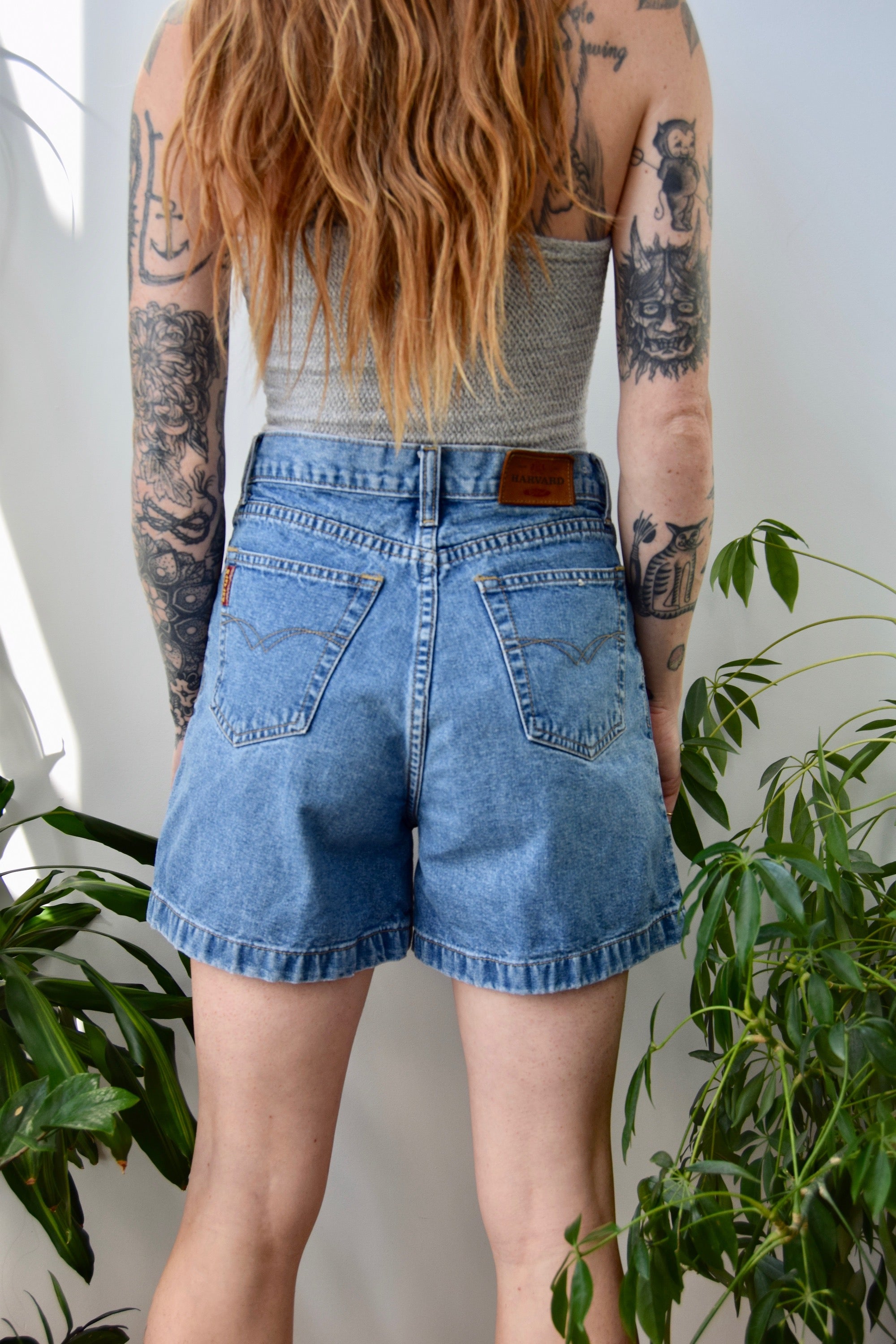 Harvard Denim Shorts