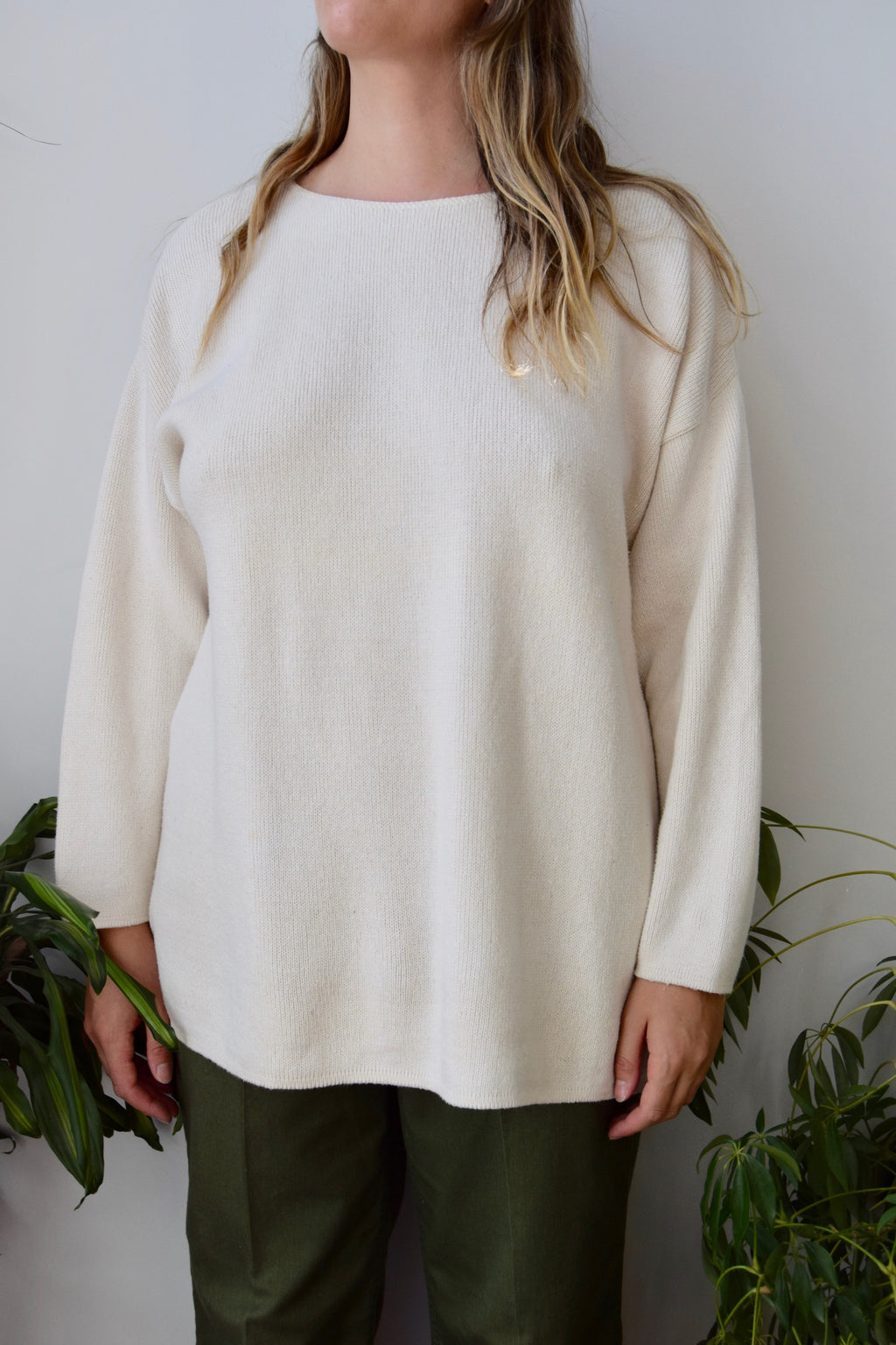 Designer Cream Sweater
