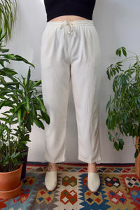 Raw Silk Lounge Pants