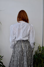 Gauzy Inlay Blouse