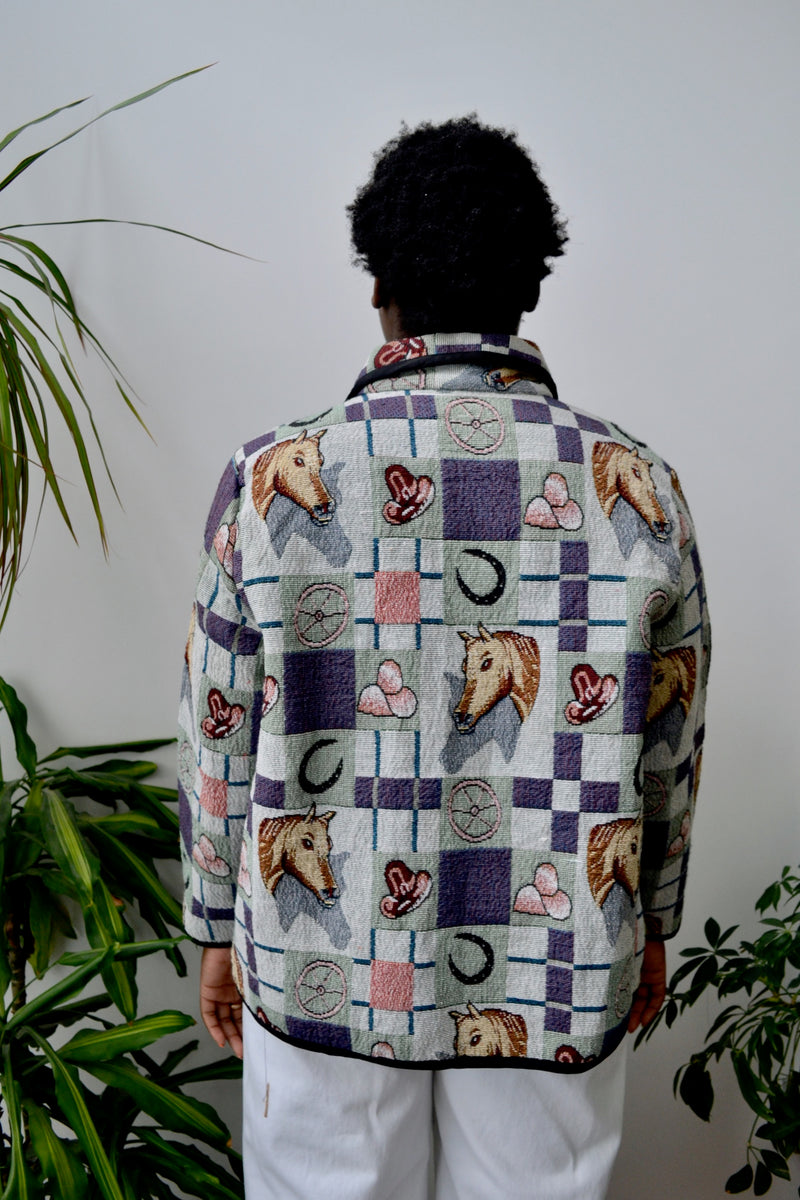 Horse Jacket – Community Thrift and Vintage