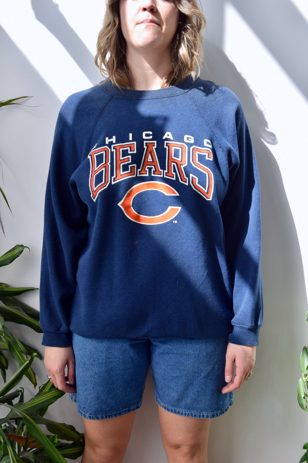 80s/90s Chicago Bears Raglan Sweatshirt