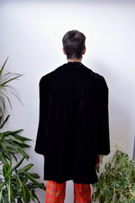 Black Velvet Opera Coat