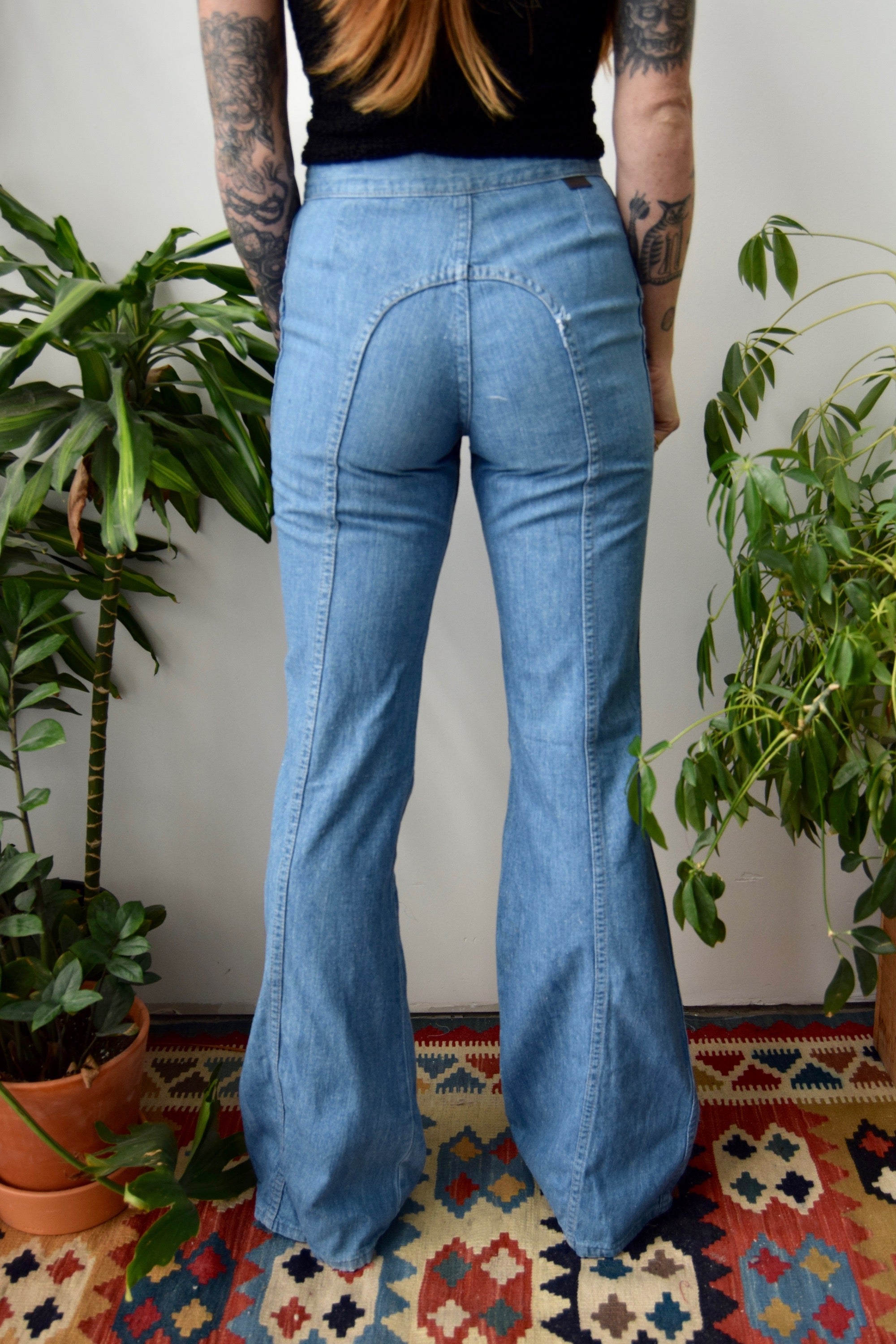 Vintage Wrangler Chambray Jeans