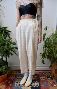 Designer Structured Trousers