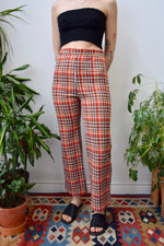 Seventies Velma Plaid Pants
