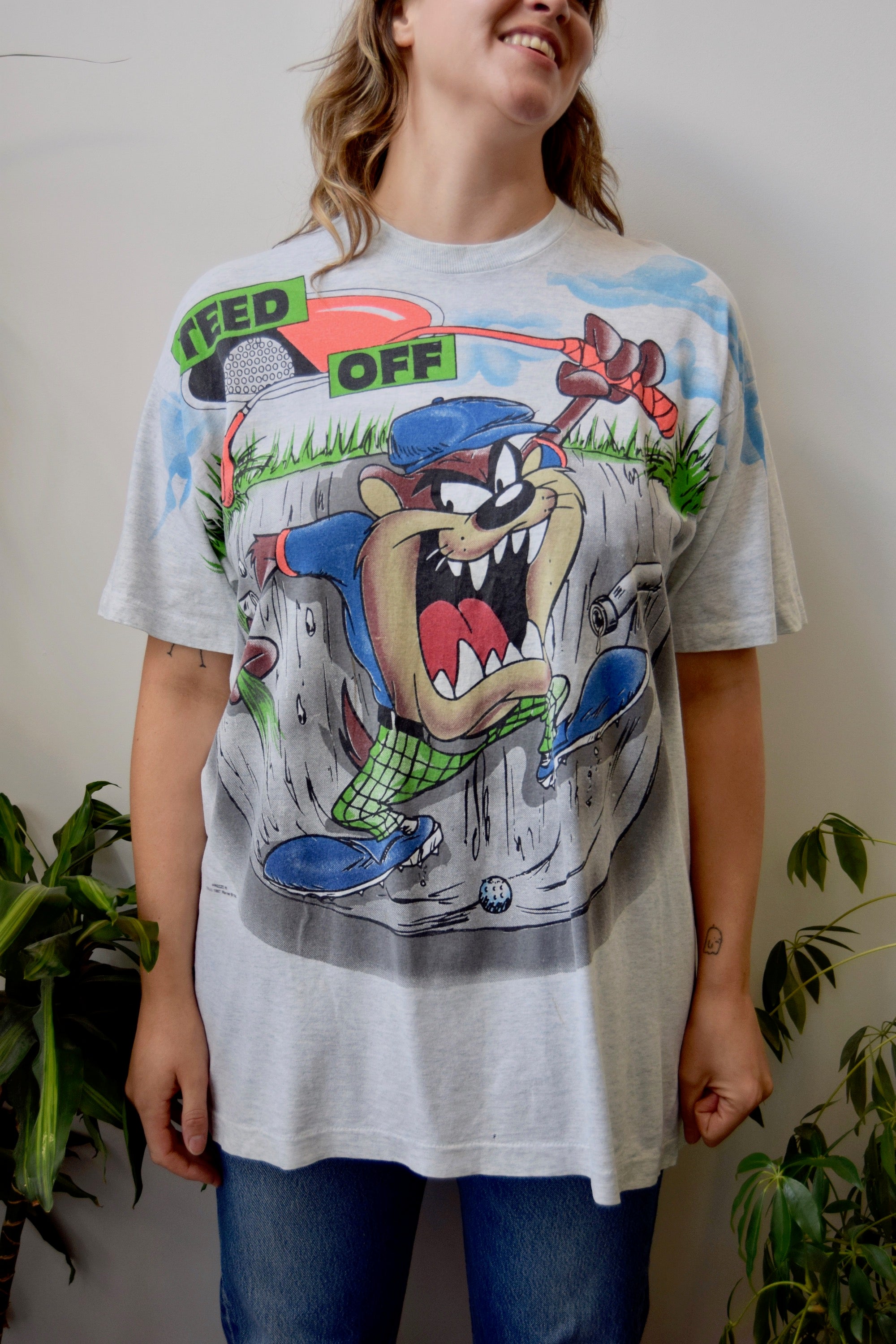 "Teed Off" Taz Tee