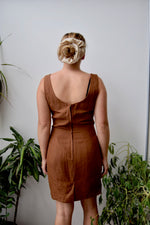 Cocoa Linen Dress