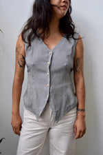 Gingham Vest Top