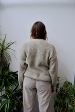 The Perfect Oatmeal Wool Sweater