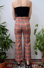 Seventies Velma Plaid Pants