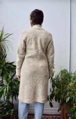 Seventies Oatmeal Sweater Coat